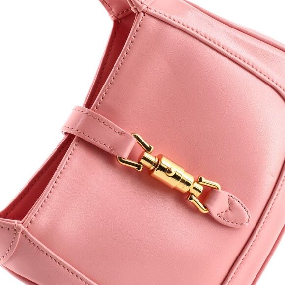 Gucci Jackie 1961 Hobo Leather Mini Pink - Picture 7 of 9
